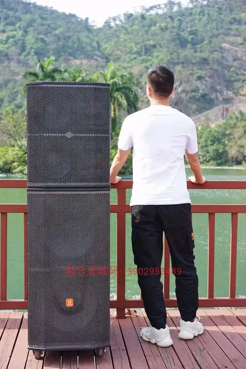 贝德猛士1830双15寸三分频线阵音响超大功率户外舞台演出婚庆音箱