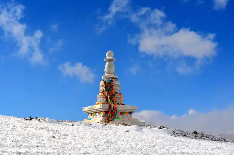 五台山冬季大朝台