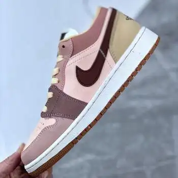 【官方旗舰】air 1 low se wmns air 低帮 红豆奶茶 aj1 运动板鞋 43