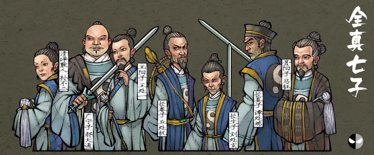 【武侠】射雕英雄传(中)|插画|商业插画|我叫于文龙 - 原创作品