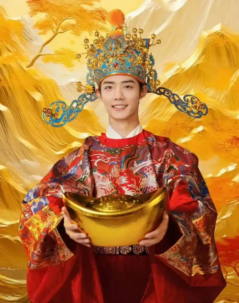 行走的财神爷,平台,品牌应该是最清楚肖战的招商能力,带货能力有多牛