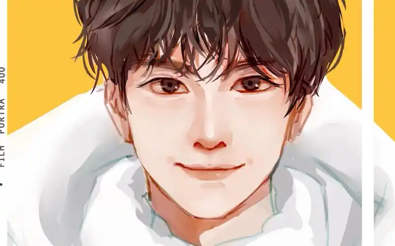 【胡先煦】一只奶黄猪猪包的板绘过程_哔哩哔哩_bilibili