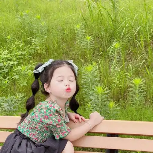 萌娃小女孩头像#女生头像