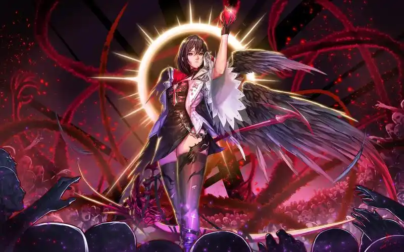 精美游戏动漫cg插画精品作品欣赏1,4k清晰大尺寸无水印的手机壁纸