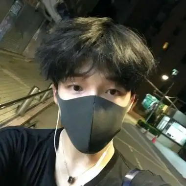 口罩男头像真人,男生头像图片