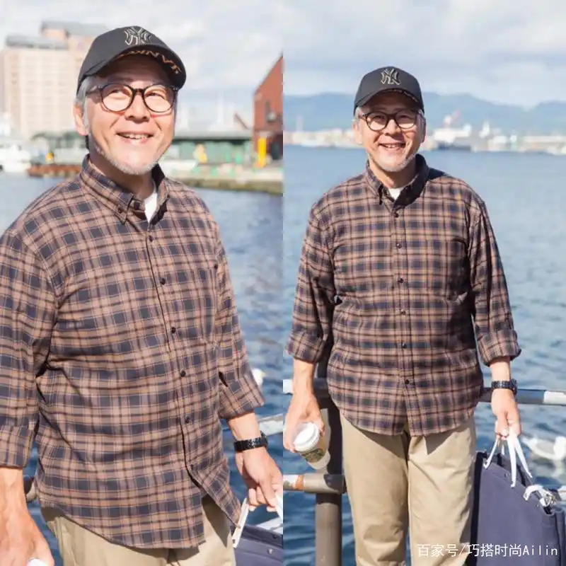 60岁的男人怎么穿才帅气?试试这位老爷爷的穿搭示范,减龄又时尚