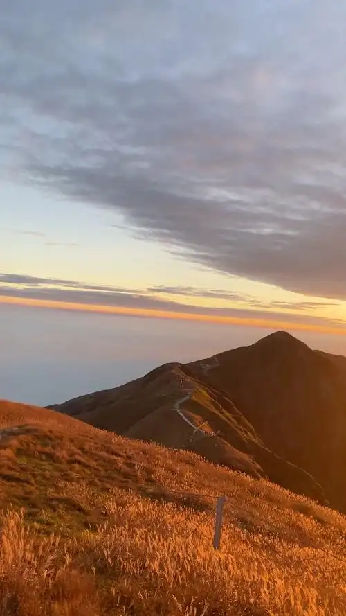 「武功山」2020.10.31日落黄昏