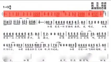 《把酒倒满》李晓杰原唱歌曲,动态谱伴奏