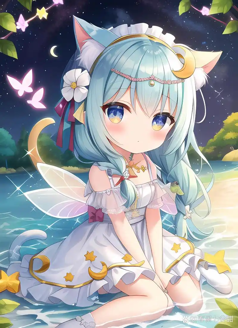 q版二次元猫拟人小萝莉