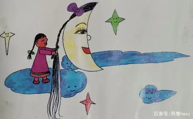 儿童画《我的梦》