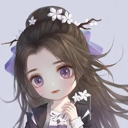 超萌的墨心绘意手绘q版古风头像又来了