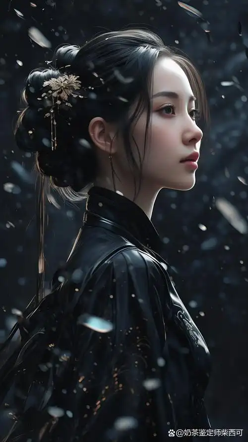 94高冷女生黑色霸气壁纸94 霸气侧漏的高冷女生壁纸来啦!