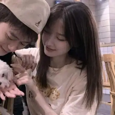 2021很甜蜜的双人情侣qq头像图片