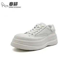 户外女鞋白色运动鞋休闲百搭轻便减震保暖厚底跑步鞋春耕潮牌新款