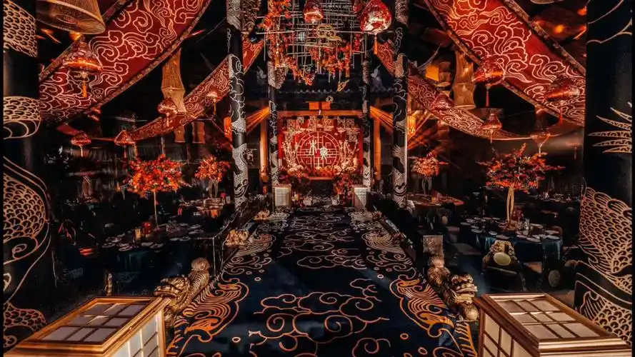 【红黑主题婚礼 古典中式宫廷风】