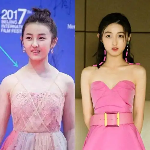 告别溜溜肩的张子枫妹妹真美