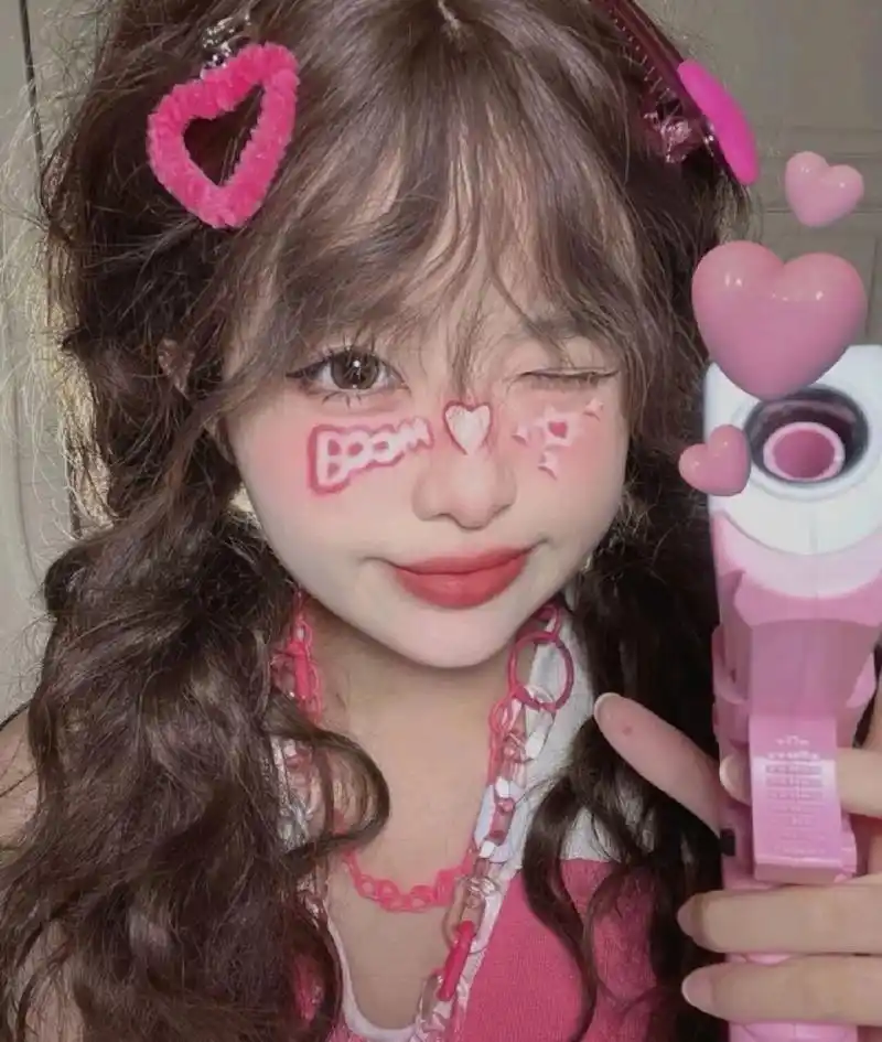 粉色系女生头像