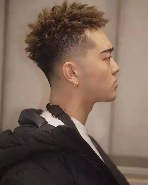 男生烫发发型图片男生烫发发型图片欣赏