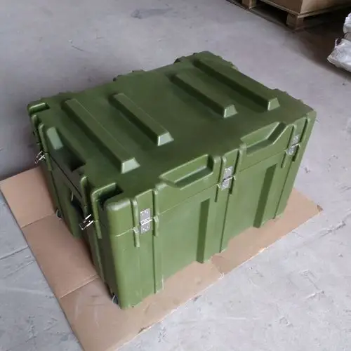 批发定制 滚塑空投箱 消防物资箱 紧急救援空投箱 物资运输箱