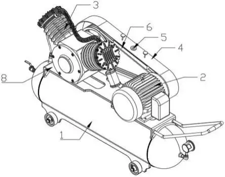 一种空压机的气泵结构的制作方法