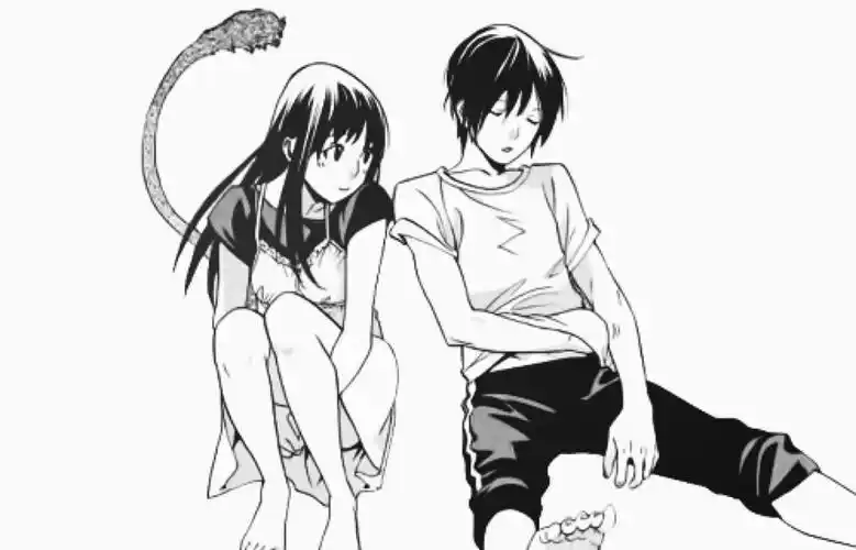 野良神,黑白,漫画,日和,夜斗 - 堆糖,美图壁纸兴趣社区