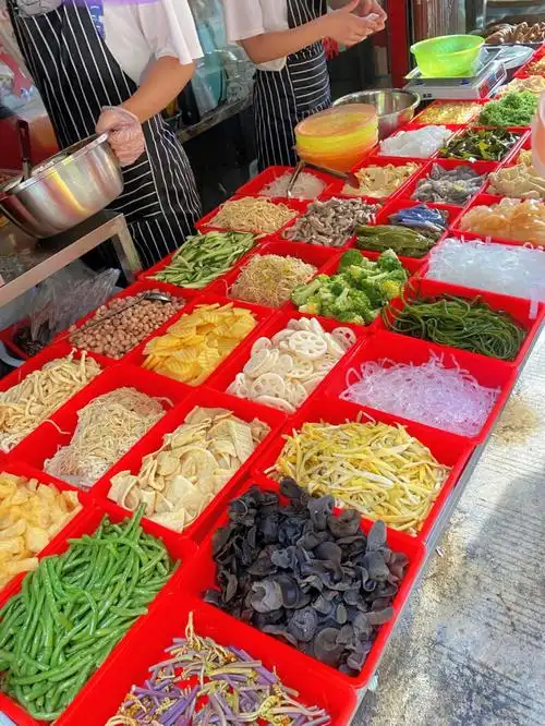 终于在广州挖到了这种凉拌菜摊摊60真的巨香