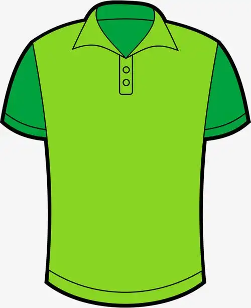 服装设计卡通绿色短袖t恤图