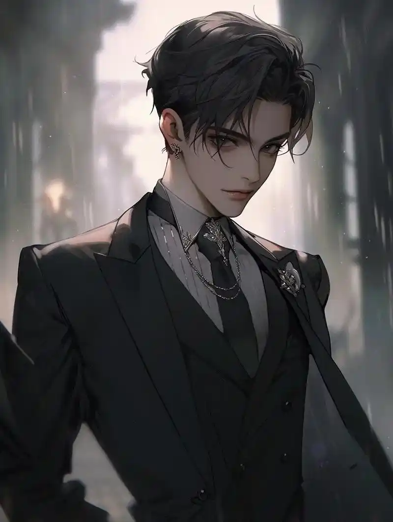 二次元 #动漫 #西装杀 #男生头像 #霸道总裁 - 抖音