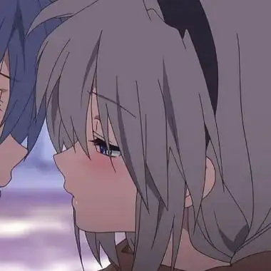 动漫卡通情侣头像一左一右高清图片