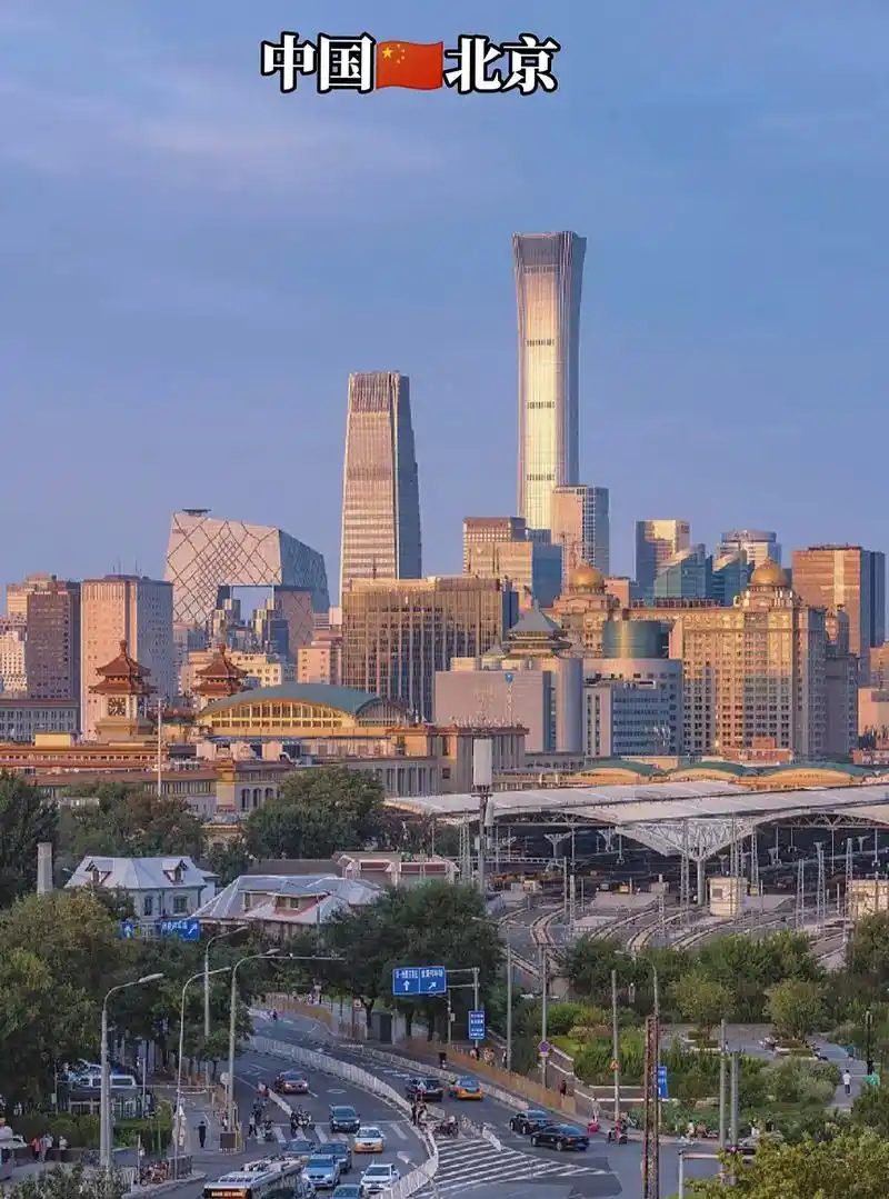 每一张图片都很吸引人!#城市#首都#治愈系风景 - 抖音