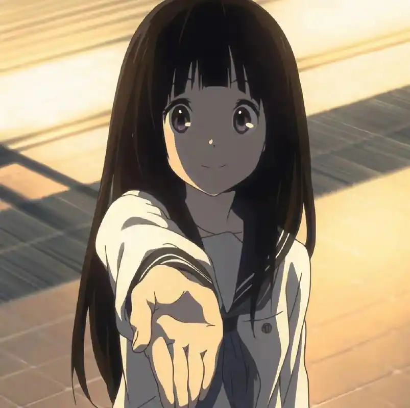 千反田爱瑠头像 剧名:冰菓