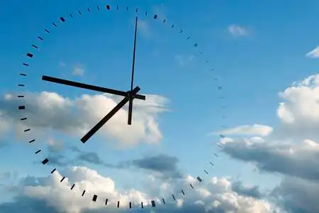 时间精度时间的流逝照片