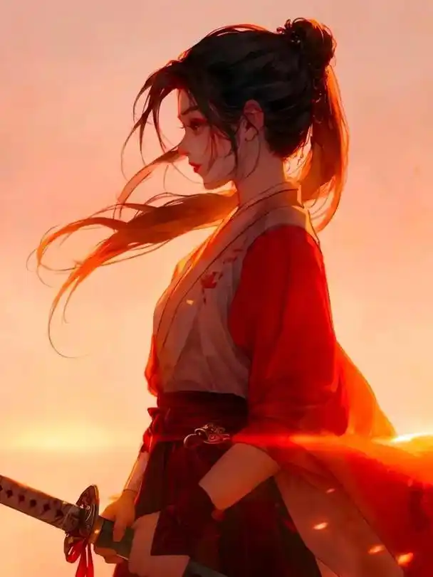 古风红色系列头像|陌上香枕上伤