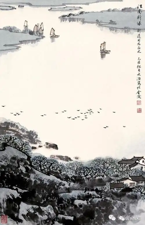 江南烟雨迷醉我心国画大师宋文治60幅江南国画美到心里
