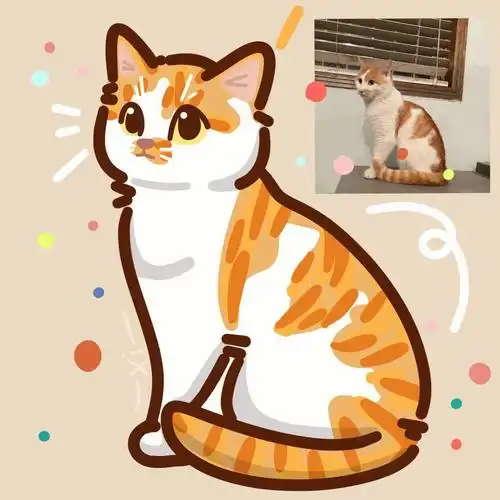 确定好了画风接下来就是画100只猫猫(9/100)#猫咪  #简笔画  #手绘