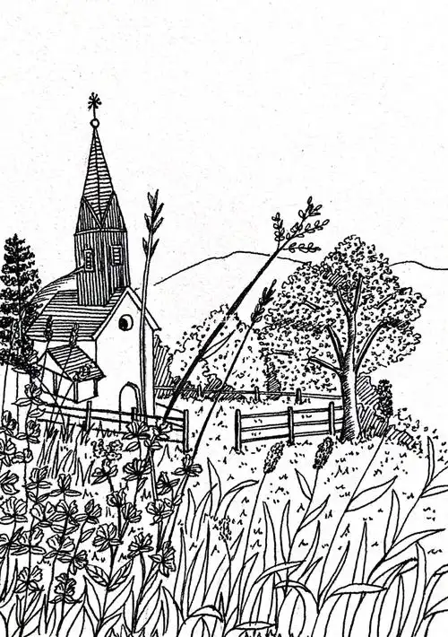 空间的美感没有画出来#绘画 #我画的vs我看到的  #绘画日常  #风景