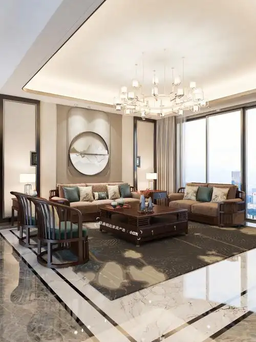 年轻人的新中式轻奢沙发时尚前卫