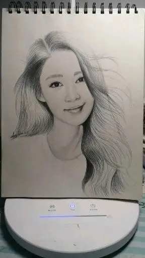 画画#铅笔画 素描 李沁