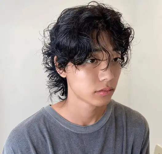 "卷发男"_中国_发型_形象