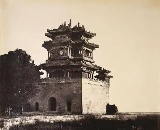 "圆明园"被毁前的照片第一次在英国曝光,美呆了!