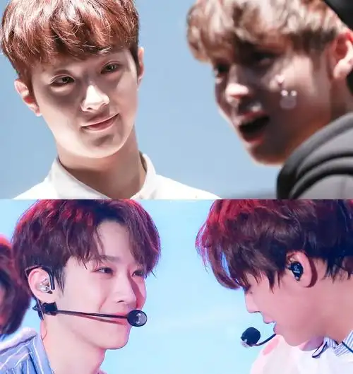 赖冠霖 wanna one laikuanlin 朴志训 parkjihoon 罐昏