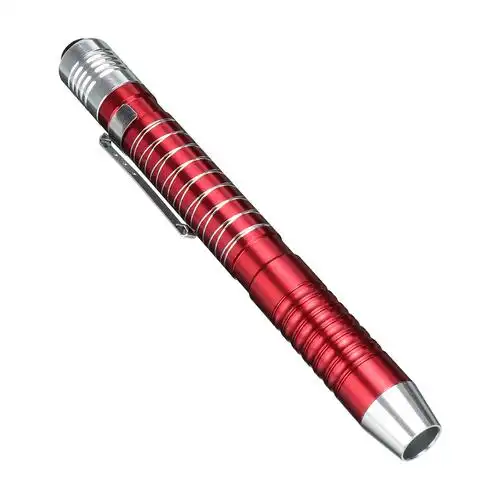 skywolfeye医用笔式手电筒铝合金医用笔灯 led笔式手电筒瞳孔笔灯