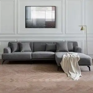 直角布艺沙发图片