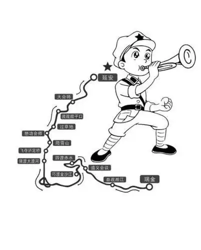 红军简笔画红军战士简笔画红军的简笔画红军的简笔画简单又漂亮简笔画