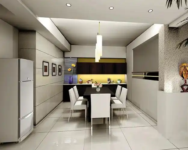 温馨式家庭餐厅设计图装修效果图