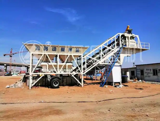投资一个移动搅拌站小型多少钱?