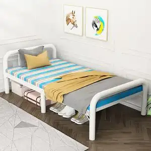 折叠床1米5单人家用大人结实耐用午睡轻便出租屋简易高端双人零售价