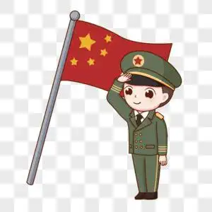 军人正确的敬礼姿势图片 敬礼的正确姿势和佩带红领巾的正确方法