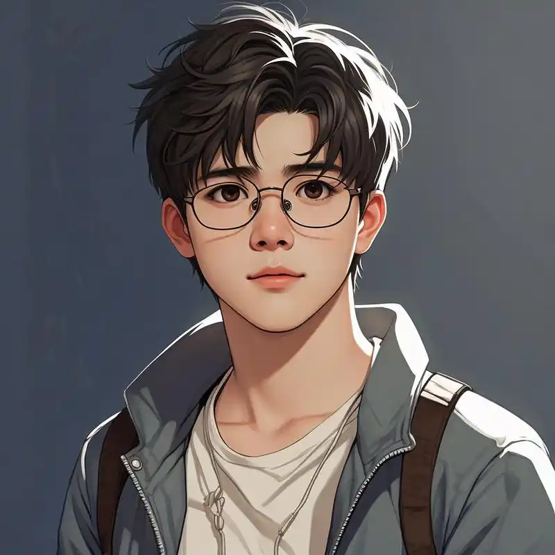 90 帅哥戴眼镜头像精选 今天给大家分享一组超帅的眼镜帅哥头像!