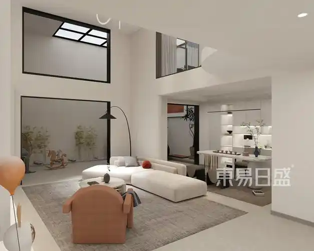 未央金茂府320平米五室两厅装修效果图现代极简风格案例